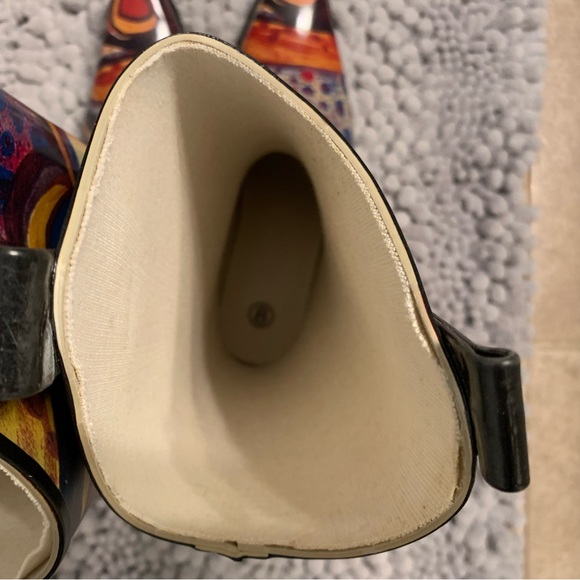 Corkys Nomad Yippy Rubber Rain Boots - Size 8 - Picture 6 of 8